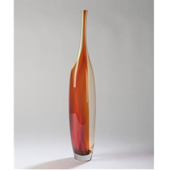 Kjell Engman Kosta Boda Tall Glass Vase - Picture 1 of 6